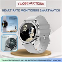 HEART RATE MONITORING SMARTWATCH W/ CHARGE CABLE