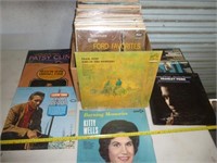 Vintage Vinyl 33RPM Country & Western Collection