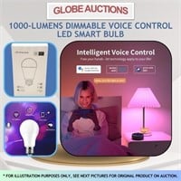 1000-LUMENS DIMMABLE VOICE CONTROL LED SMART BULB