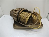 wicker baskets