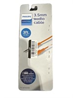 Philips 3.5mm Audio Cable 3 Orange
