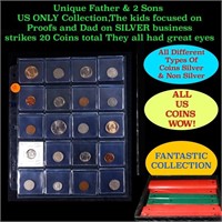 Unique Father & 2 Sons US ONLY Collection,The kids