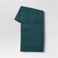 Solid Plush Throw Blanket Teal