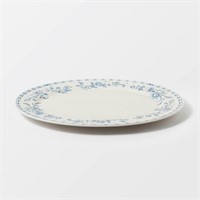 Blue Melamine Floral Platter - Studio McGee