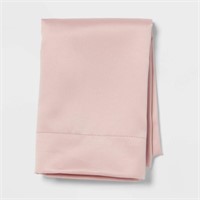Solid Pillowcase Pink Metal - Room Essentials