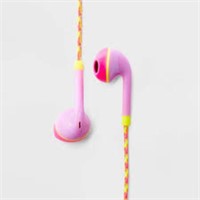 Wired Earbuds - heyday Neon Smiley