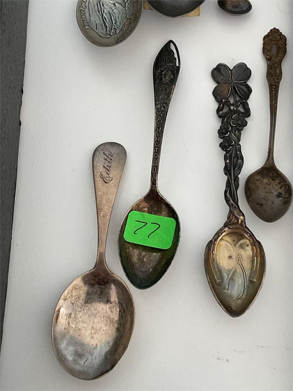 6 Sterling Spoons