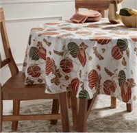 Threshold 60x84 Rectangular Tablecloth- Pumpkin
