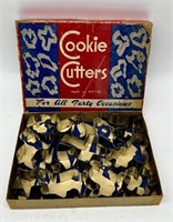 1950s metal Cookie Cutters in Original Box