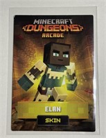 2022 Minecraft Dungeons Arcade Card #49 Elan!