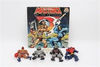 Masters of The Universe Record and Action Figures