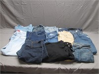 13 Assorted Men's Blue Jeans