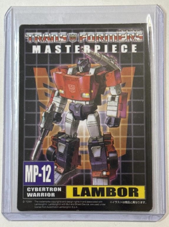 Transformers Masterpiece MP-12 Bio Card!