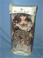 Porcelain doll by Crown Heritage in original box