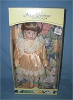 Porcelain doll special edition by Noble Heritage