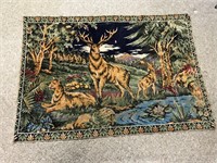 Deer Theme Tapestry (64" x 45")