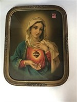 Framed Print of Mary 14" x 18"