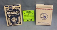 Pair of vintage decks of cards
