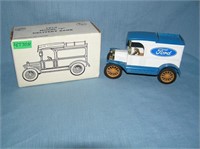 Ford delivery truck bank with original box