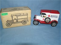 American Red Cross ambulance bank with original bo