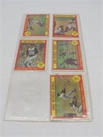 1960 WORLD SERIES GAME CARDS 2-6