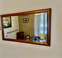 Oak Framed Mirror