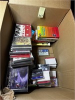 CD's, VHS & Cassette Tapes