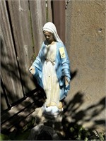 Mother Mary Concrete Statue