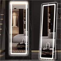 Hasipu Full Length Mirror w/ LED Lights