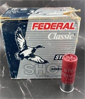 Federal Classic 12 Gauge - Steel - 25 Shot shells