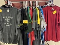 38 T-Shirts - Assorted Sizes