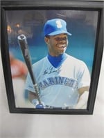 KEN GRIFFEY JR. SIGNED PICTURE FRAME IS 23X19IN