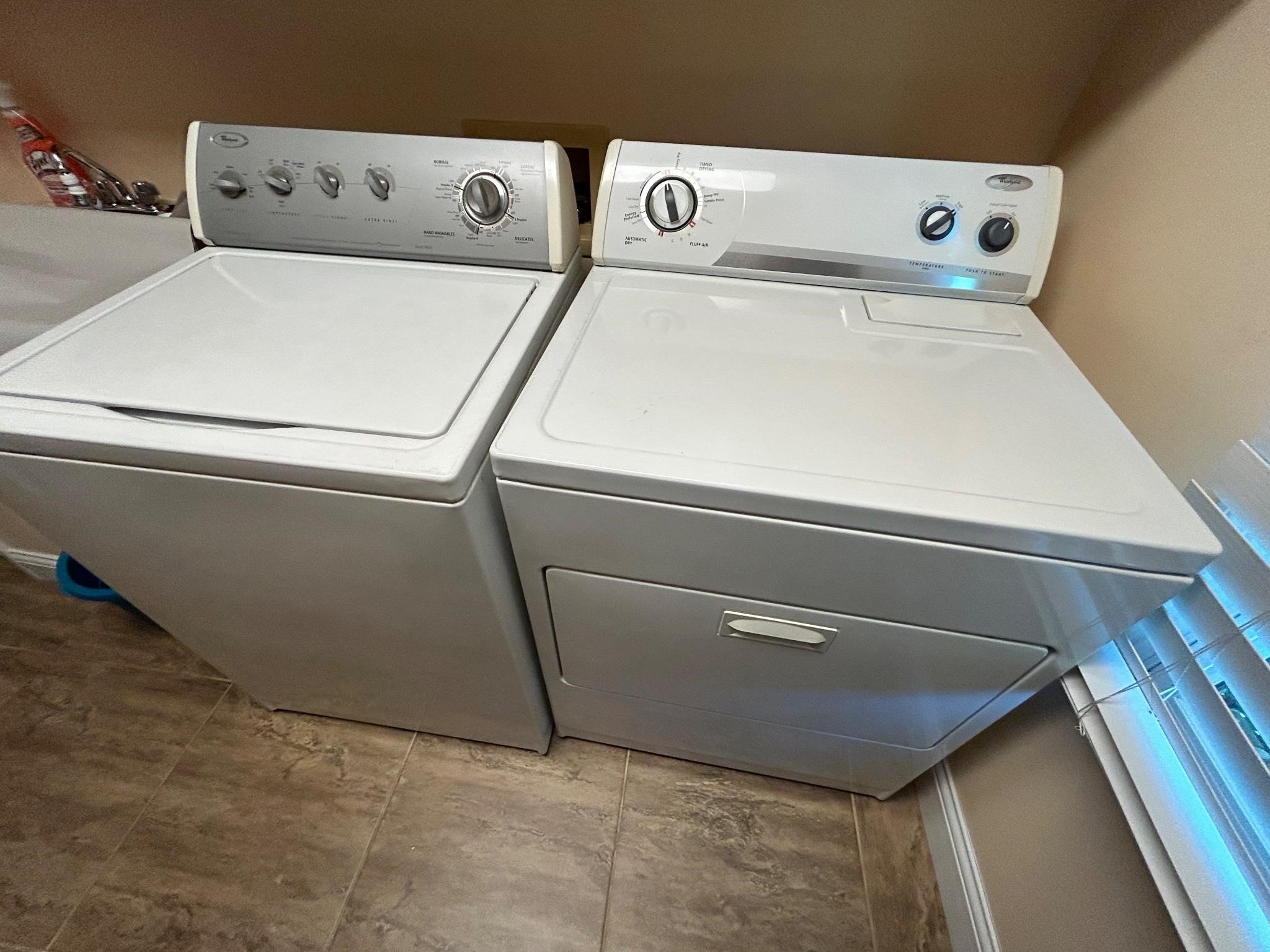 Whirlpool Washer & Dryer