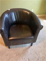 Faux Pax Leather chair- light