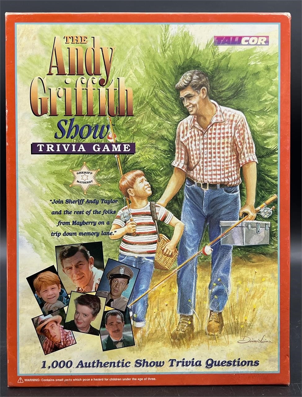 THE ANDY GRIFFITH SHOW TRIVIA GAME