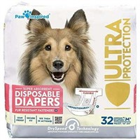 Disposable diapers 32 medium diapers waist 16 24