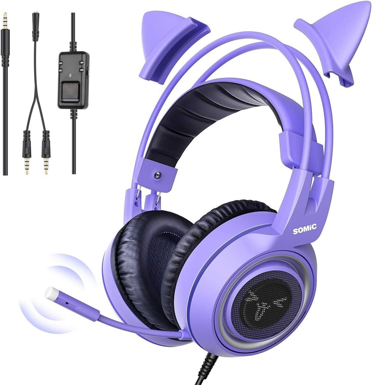 SOMIC G951S Headset with Mic  Detachable Ear
