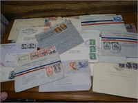 Over 25 Airmail / Mail Stamped Envelopes Worldwide