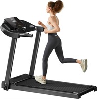 CURSOR FITNESS Treadmill 2.5 HP  7.5 MPH  Black