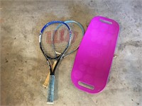 Rackets and Simply Fit Board