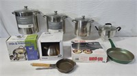 Cast Iron, Stainless Steel & More