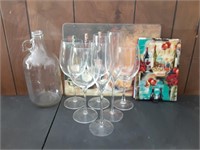 Wine Decor and Glasses