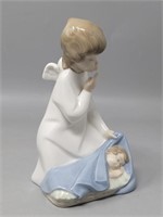 LLADRO 1980's Angel with Child #4635 Figurine