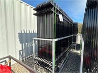 QTY 20-Galvanized Steel Fence 10' X 7'-NO RESERVE
