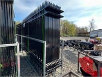 QTY 20-Galvanized Steel Fence 10' X 7'-NO RESERVE