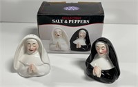 Clay Art Collectible S&P Shakers Saying Prayer