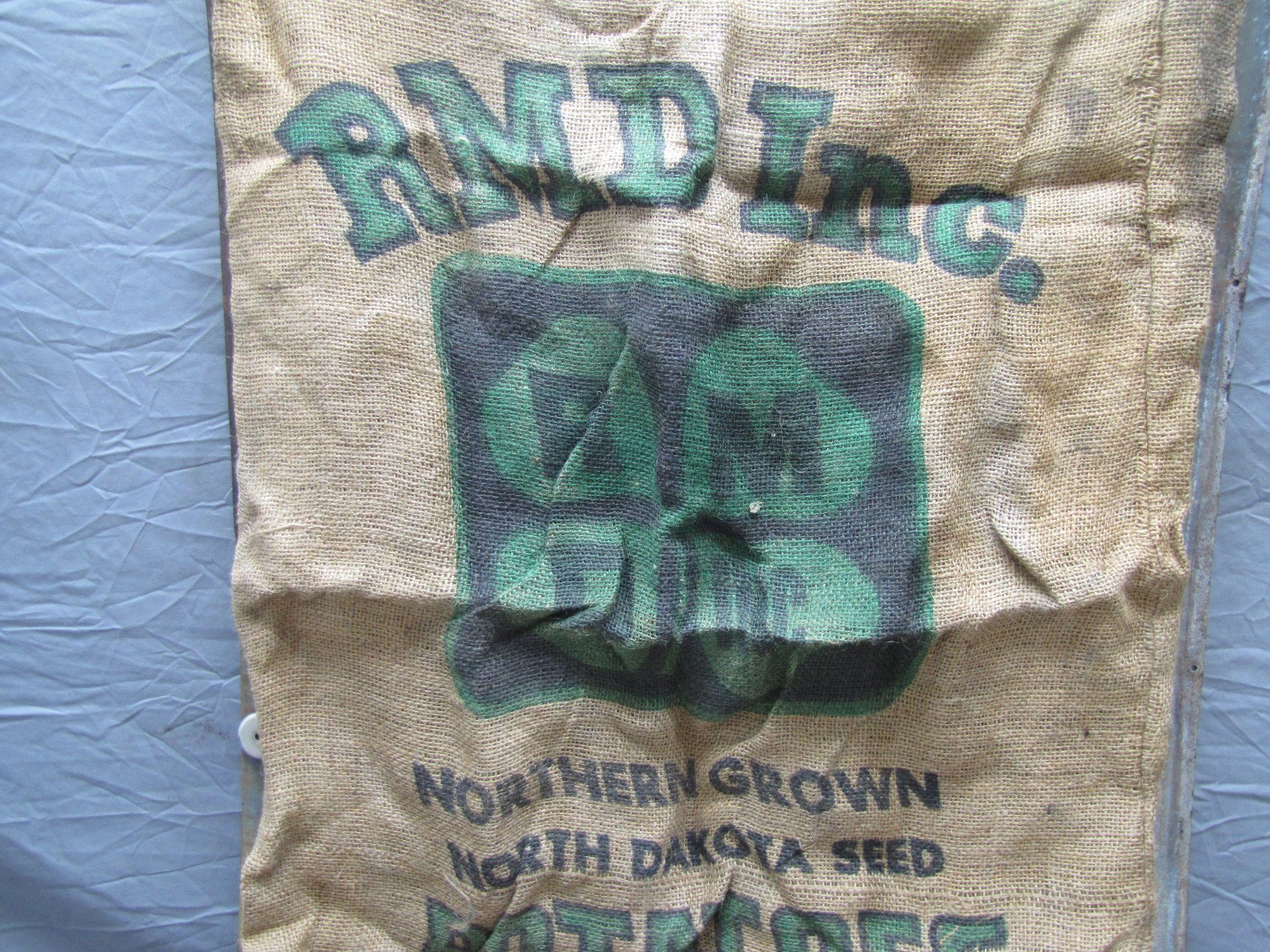 RMD Inc. North Dakota Burlap Potatoes' Sac