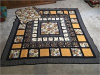 Quilt and Pillowcases 75"x76"