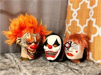 Creepy Halloween Mask Trio