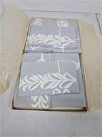Imported Damask Set Allied linen and domestics